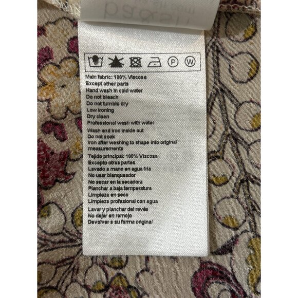 ba&sh Women's Lady Dress Maxi Floral Paisley V-Neck Size XS - Picture 8 of 8